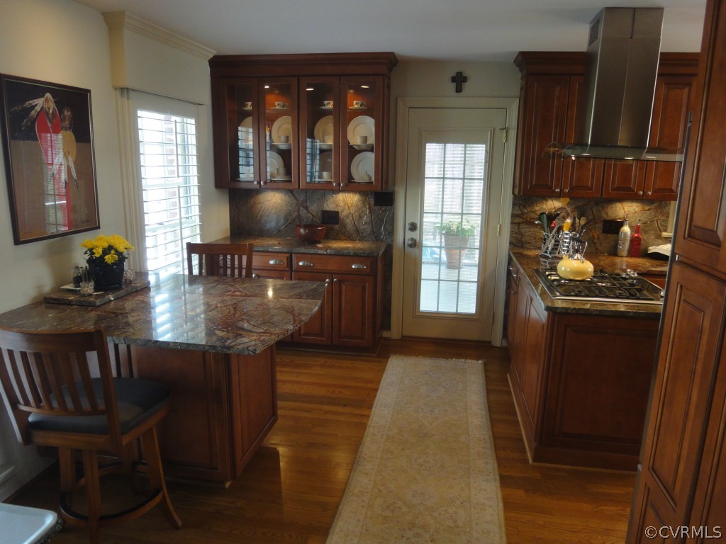 2716 East Brigstock Road Midlothian, VA 23113 - Photo 8 of 24 a kitchen with granite countertop lots of counter top space