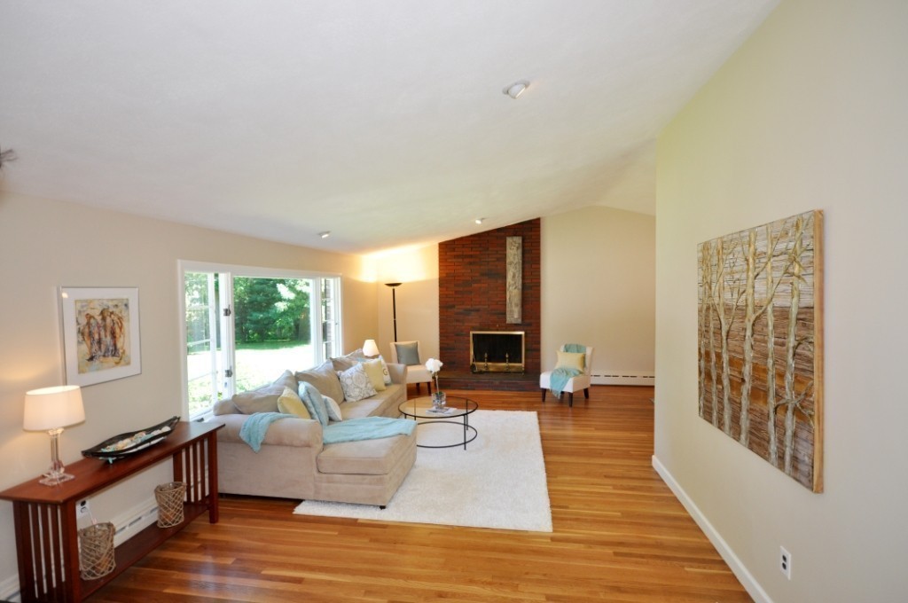 23 Peachtree Road Lexington, MA 02420 - Photo 14 of 30 a living room with furniture and a large window