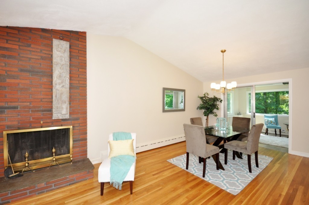 23 Peachtree Road Lexington, MA 02420 - Photo 7 of 30 a view of a dining room with furniture window and wooden floor