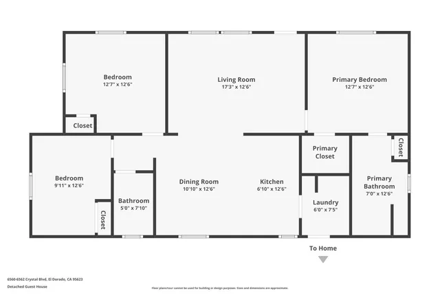 $649,000 | 6560 Crystal Boulevard, El Dorado, CA 95623