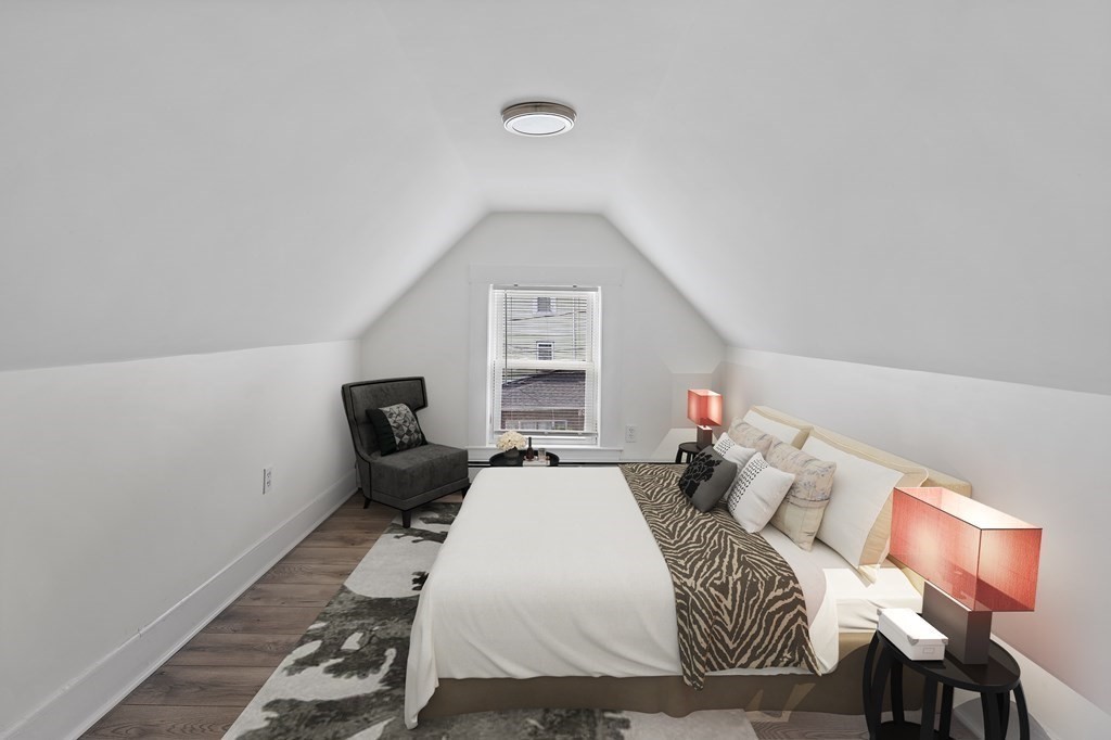 86 West Street Newton, MA 02458 - Photo 12 of 19 a bed room with a bed furniture and a fireplace