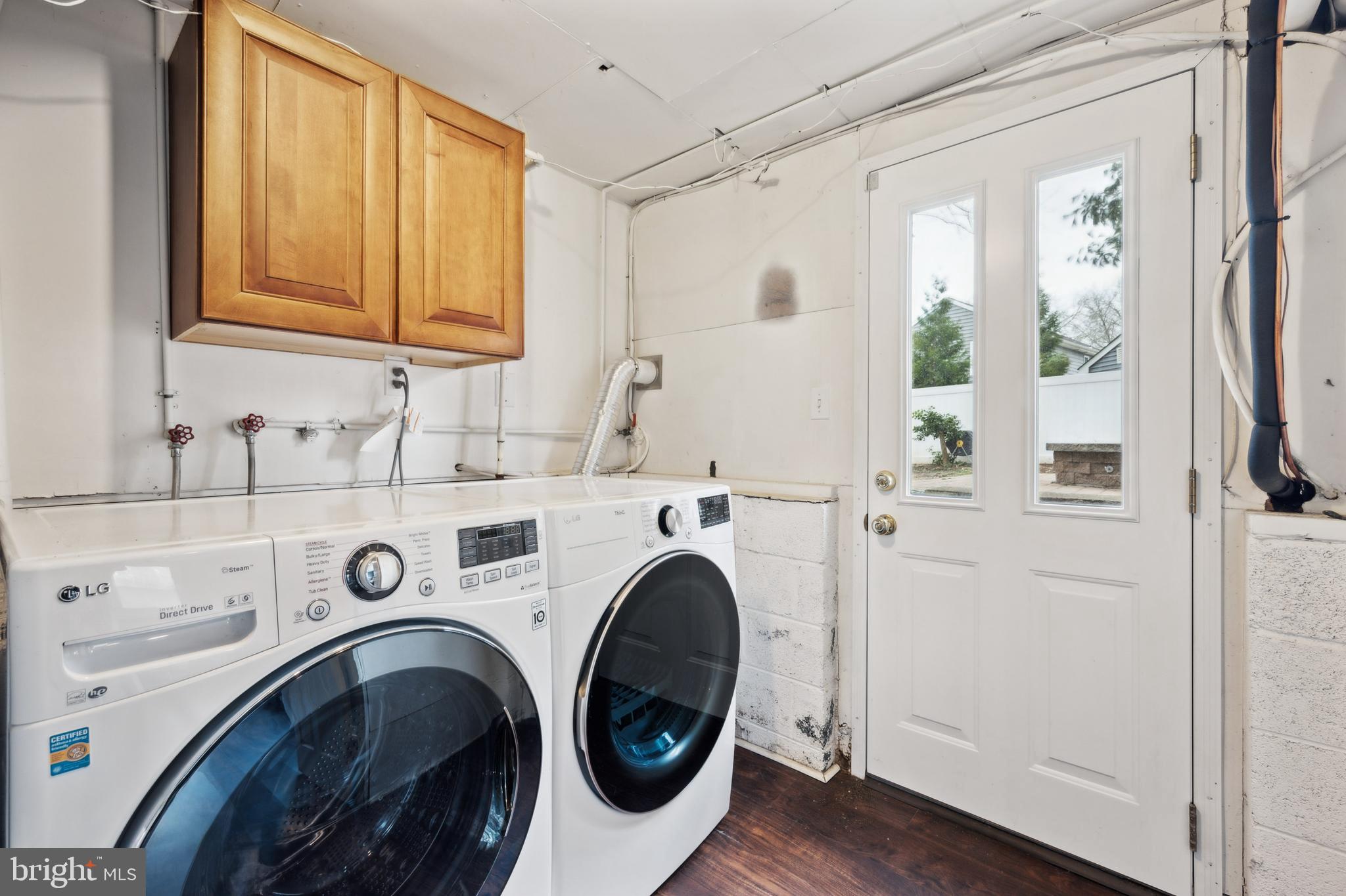 110 Sharrowvale Road Cherry Hill, NJ 08034 - Photo 22 of 25 a view of a kitchen with washer and dryer