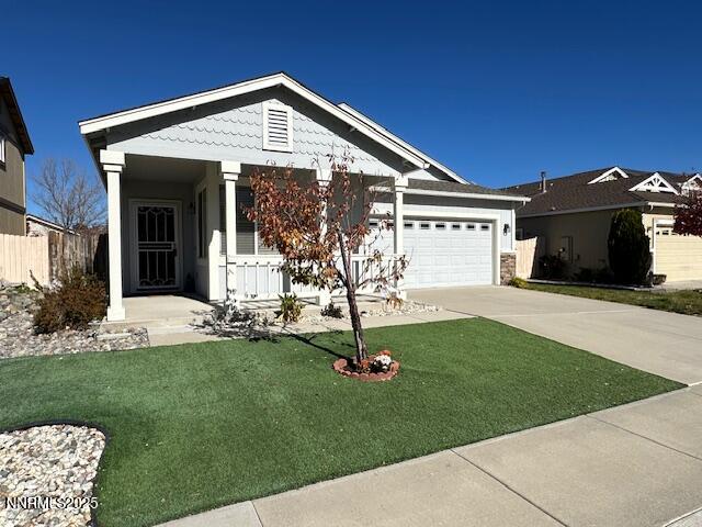 2185 Eagle Greens Drive Reno, NV 89521 - Photo 4 of 22 a front view of a house with a yard