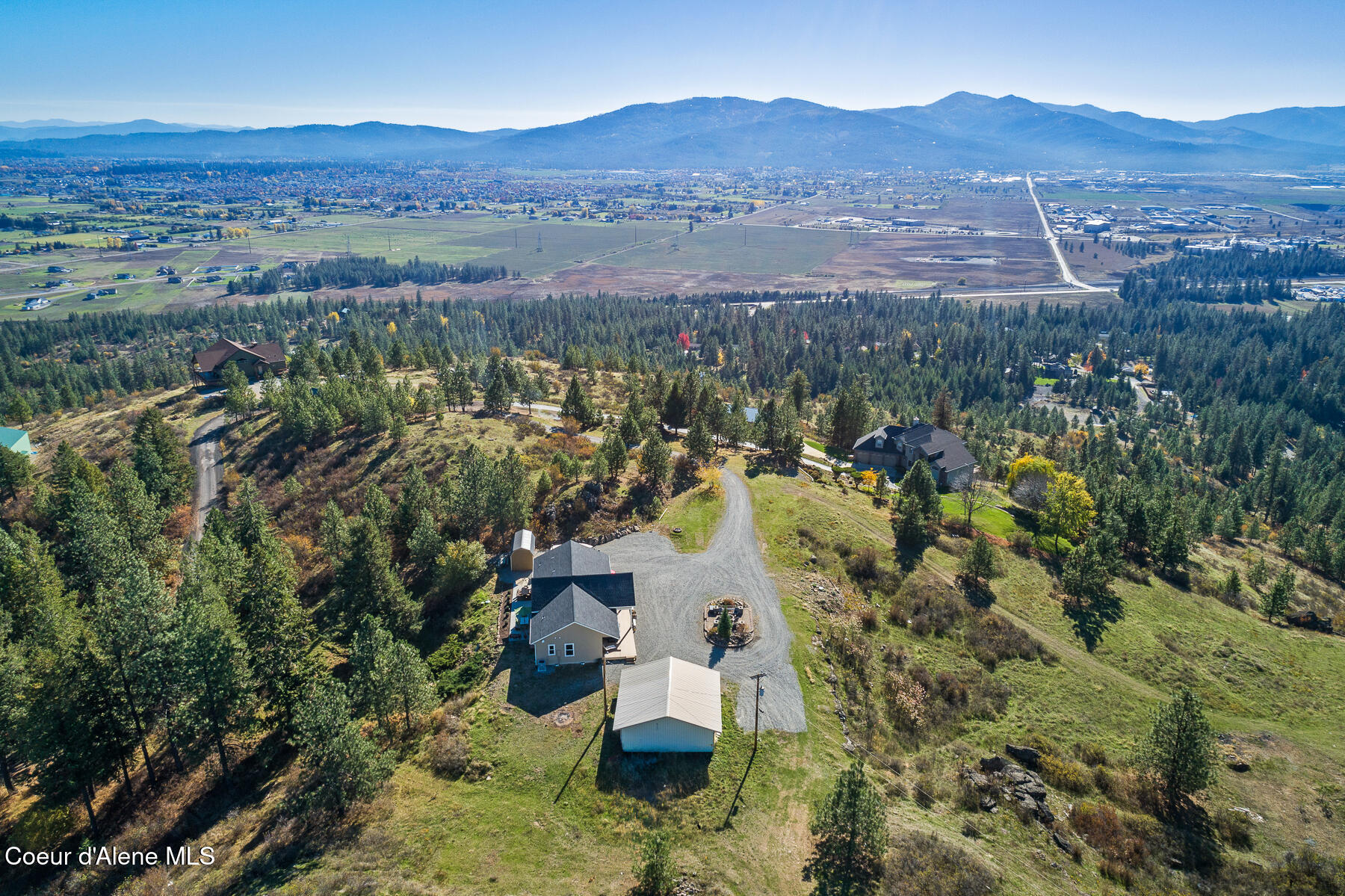10824 North Payment Peak Road Post Falls, ID 83854 - Photo 27 of 37 Aerial