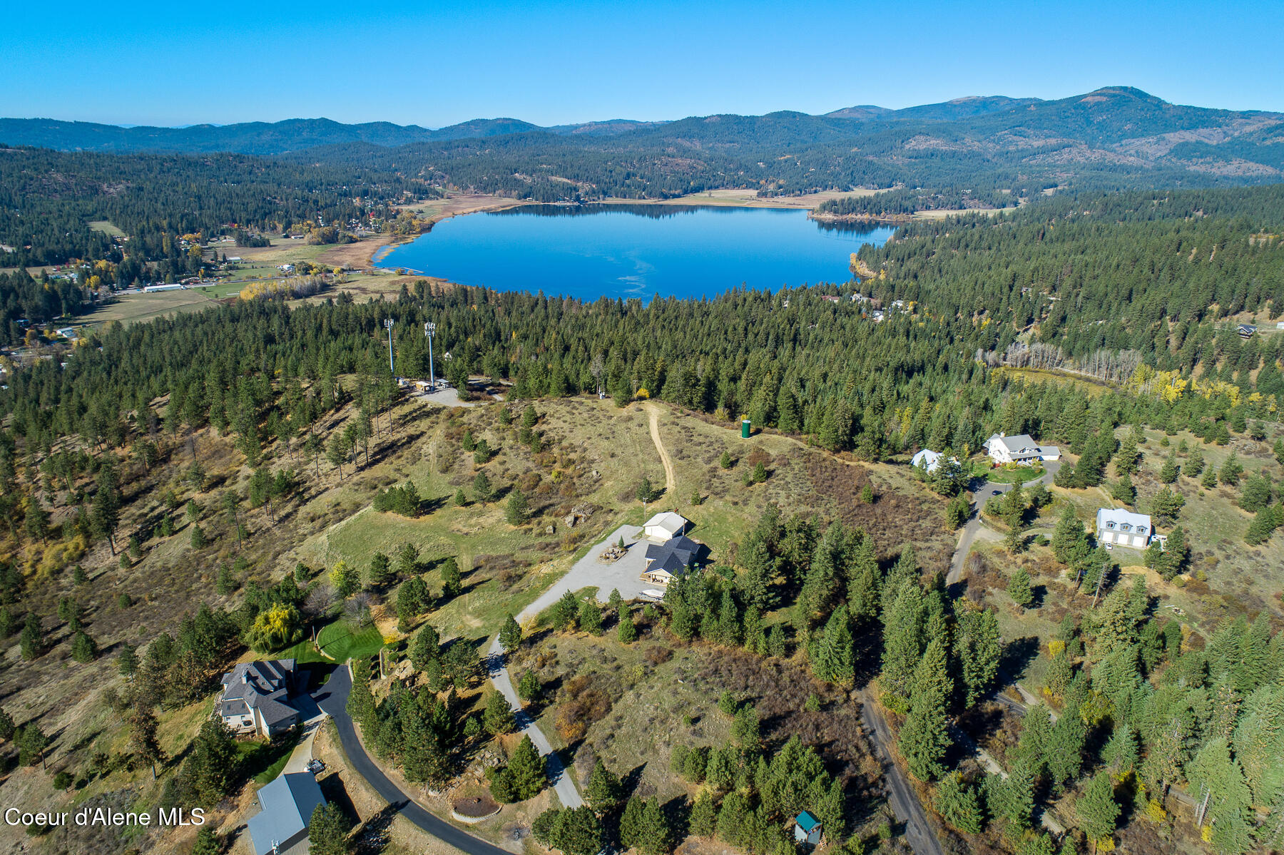 10824 North Payment Peak Road Post Falls, ID 83854 - Photo 30 of 37 Aerial