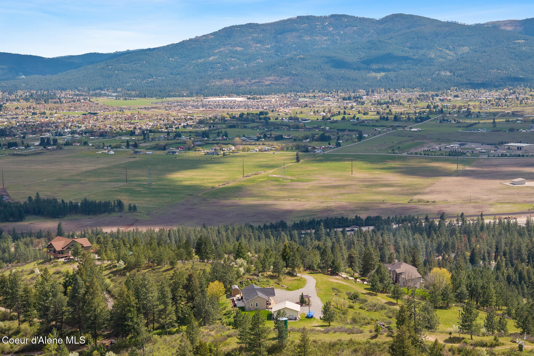 10824 North Payment Peak Road Post Falls, ID 83854 - Photo 33 of 37 Aerial_10824NPaymentPeakRd-6