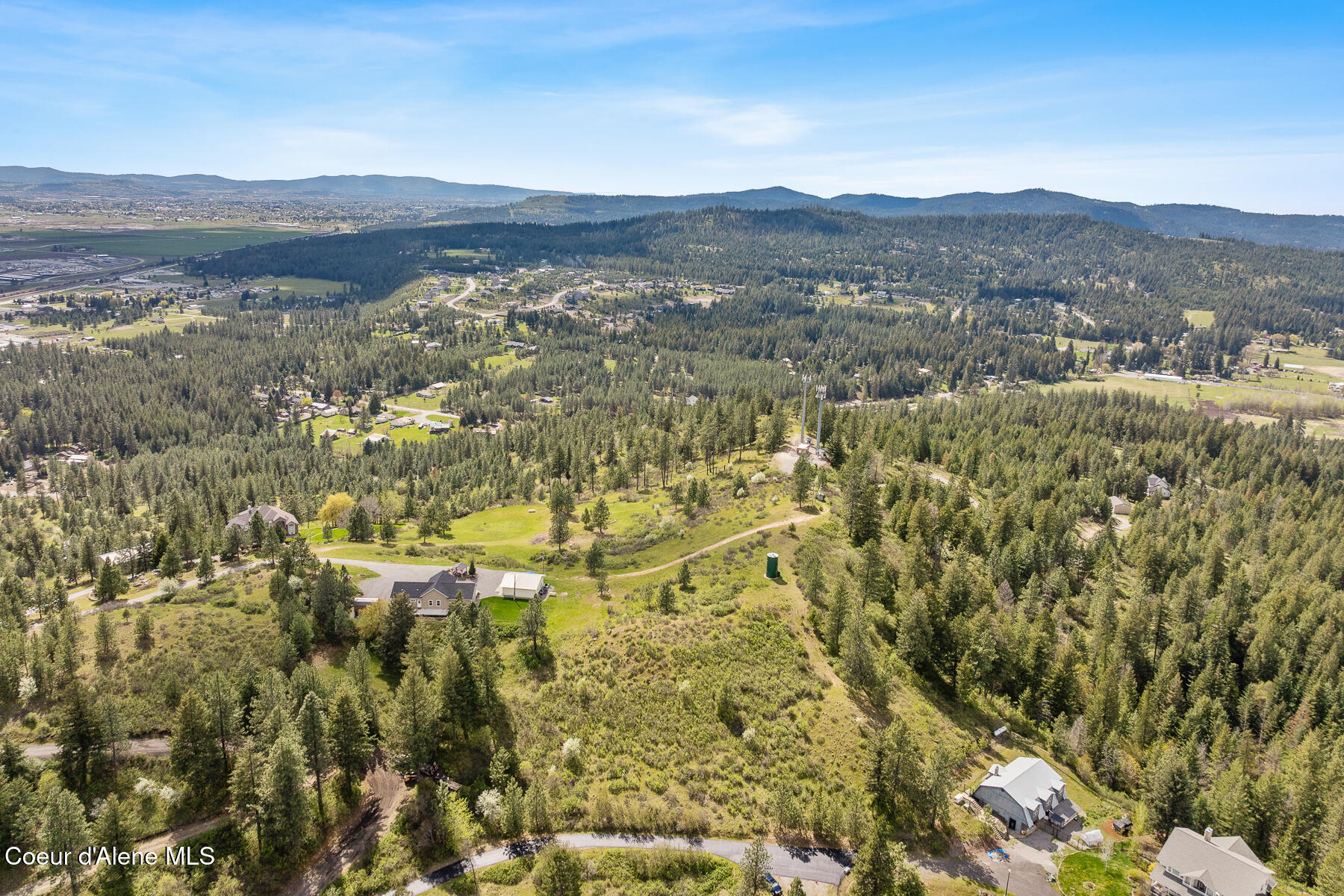 10824 North Payment Peak Road Post Falls, ID 83854 - Photo 37 of 37 Aerial_10824NPaymentPeakRd-8