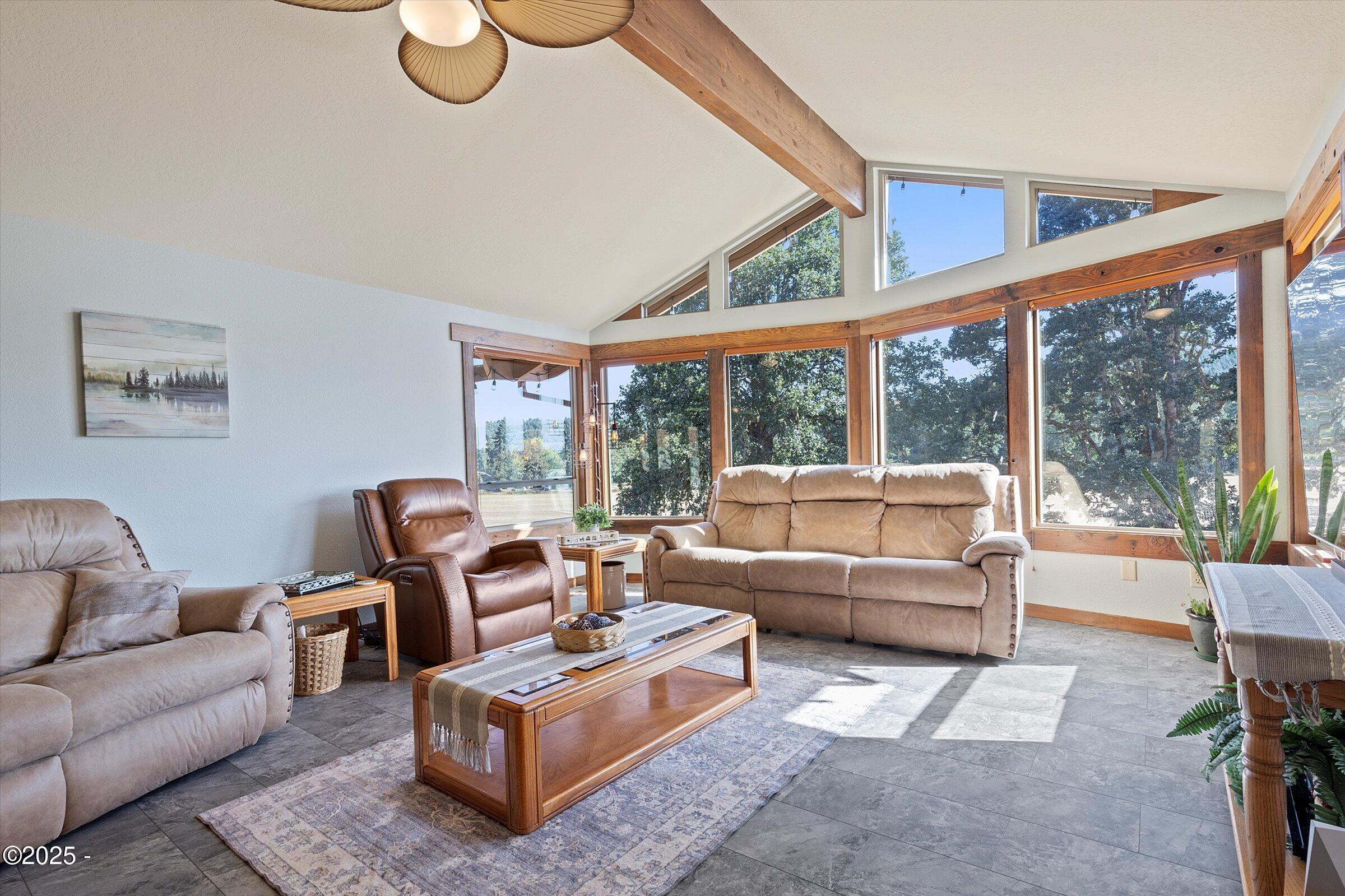 21560 Gooseneck Road Sheridan, OR 97378 - Photo 15 of 63 a living room with furniture and a large window