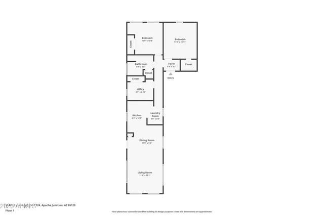 $35,000 | 11425 East University Drive, Unit 124, Apache Junction, AZ 85120