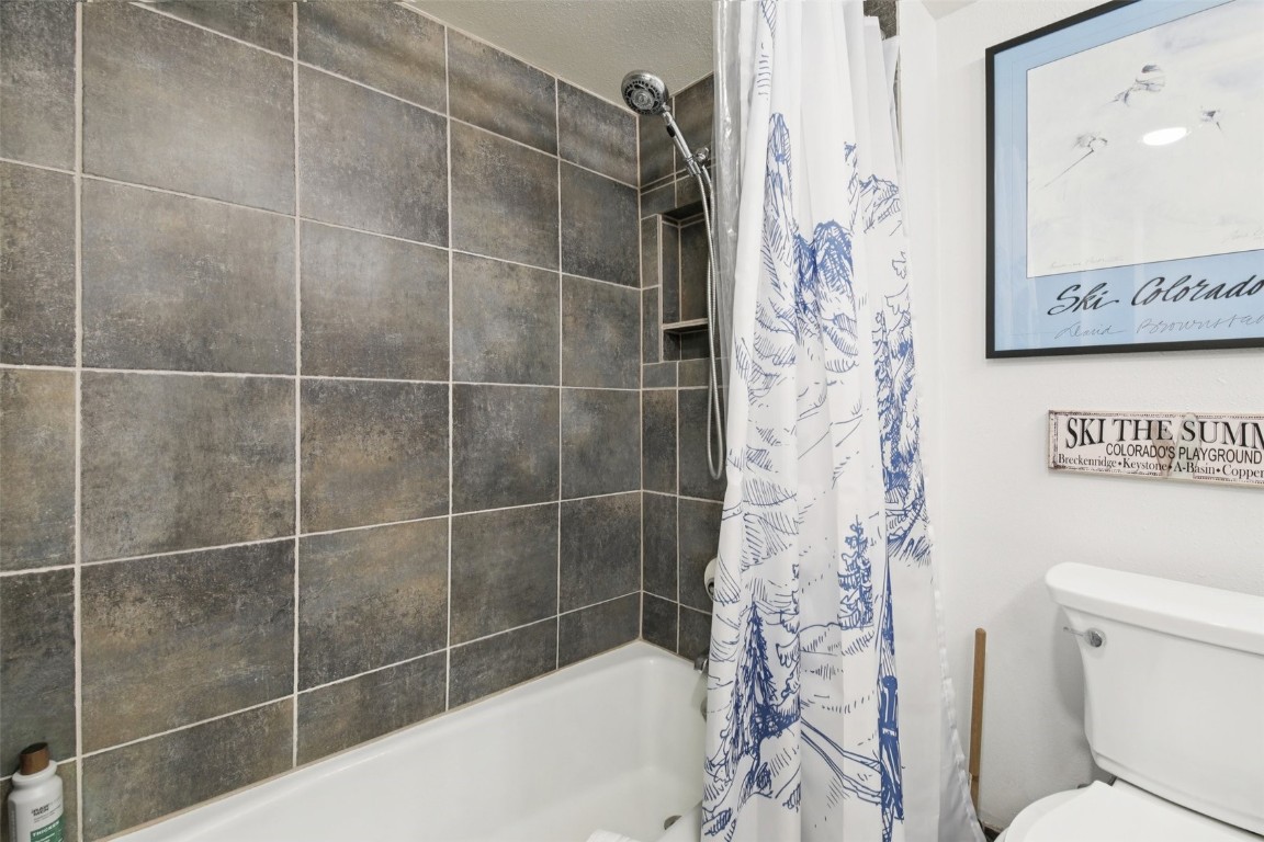 22340 Highway 6, Unit 1788 Keystone, CO 80435 - Photo 18 of 21 a bathroom with a shower and toilet