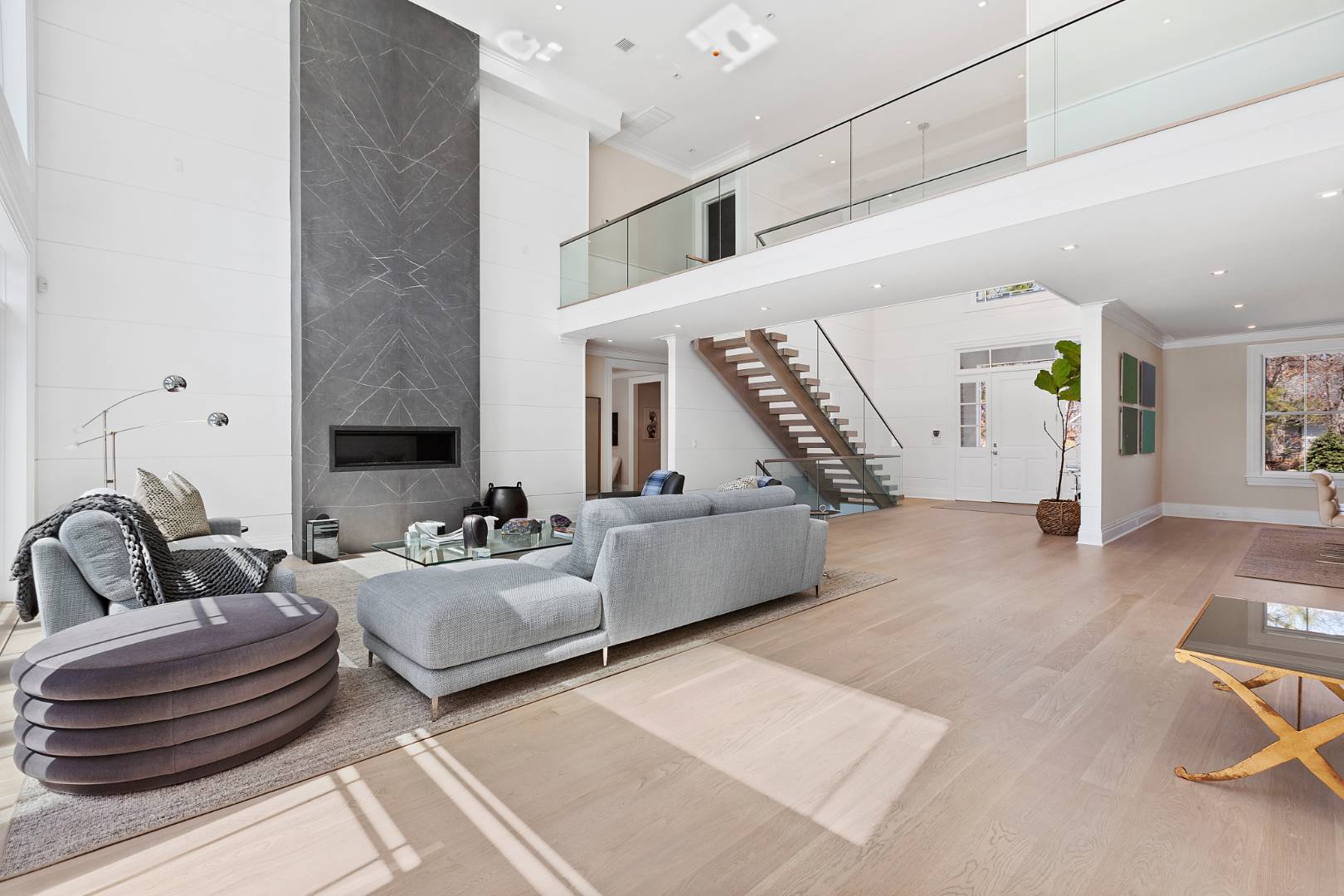 8 Shady Pth Bridgehampton, NY 11963 - Photo 7 of 30 a living room with furniture and a wooden floor