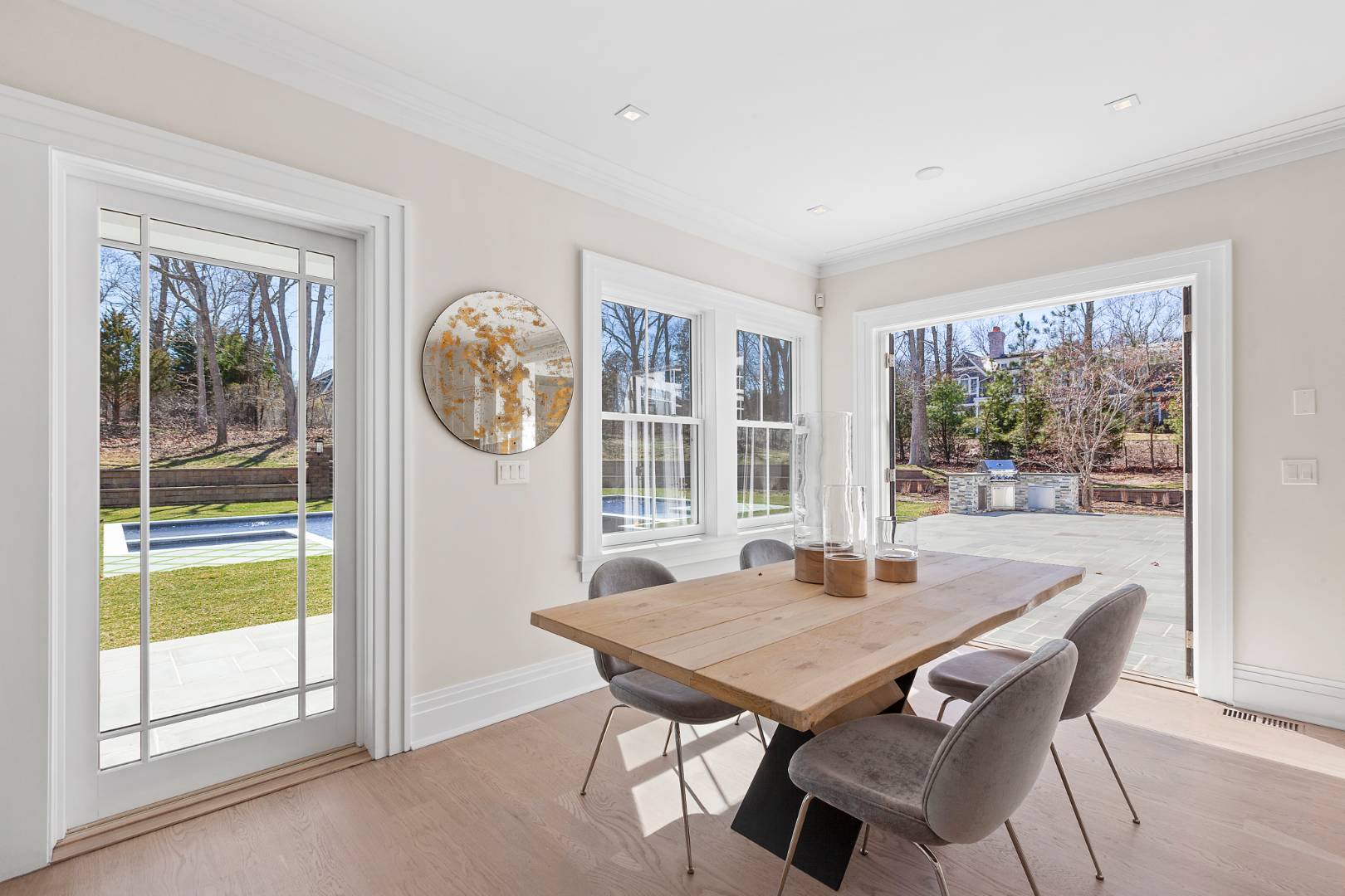 8 Shady Pth Bridgehampton, NY 11963 - Photo 8 of 30 a view of a dining room with furniture window and outside view