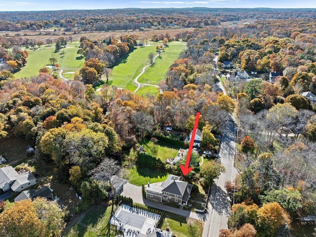 59 Gannett Road Scituate, MA 02066 - Photo 39 of 40 an aerial view of a house with a yard and lake view