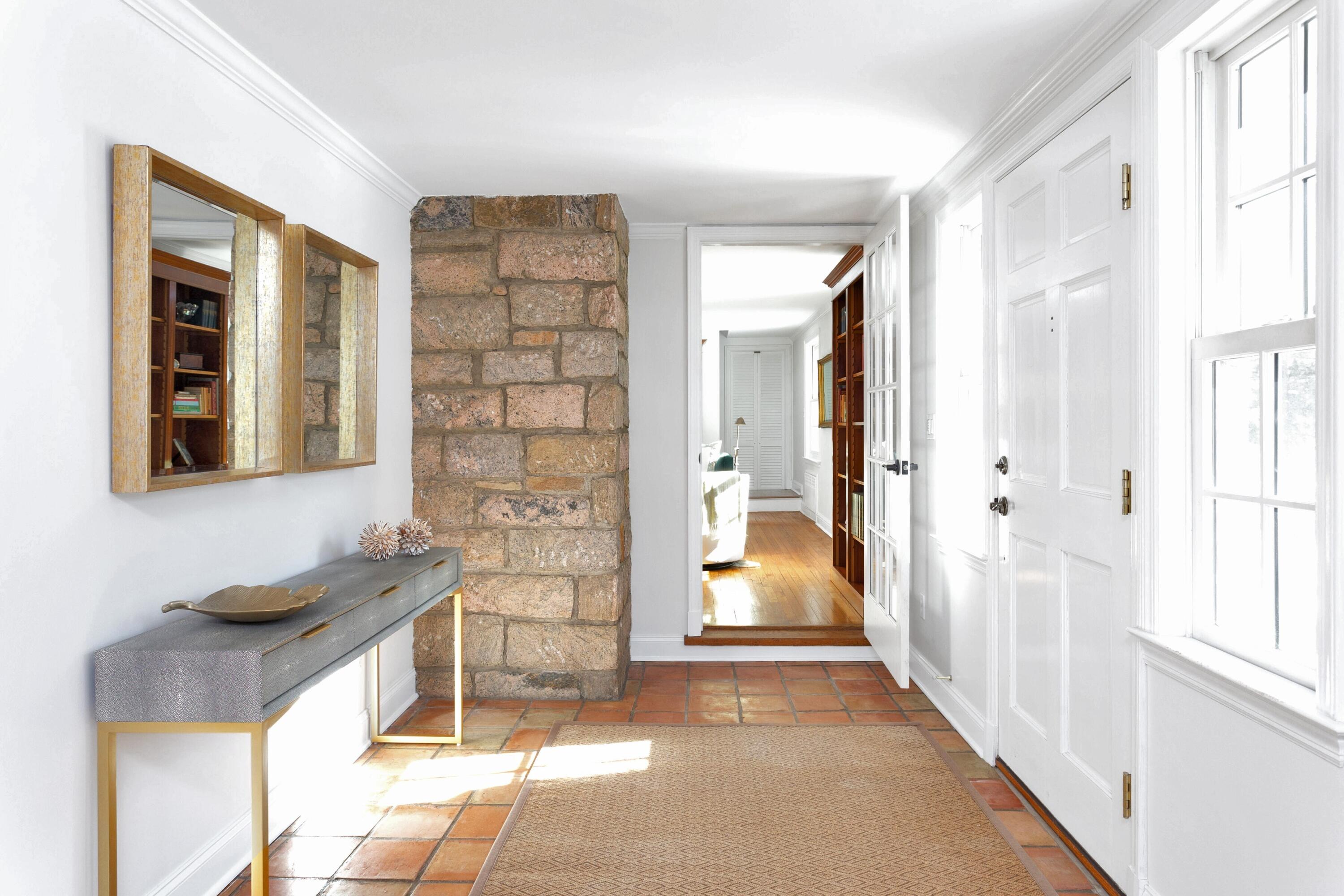 a view of front door