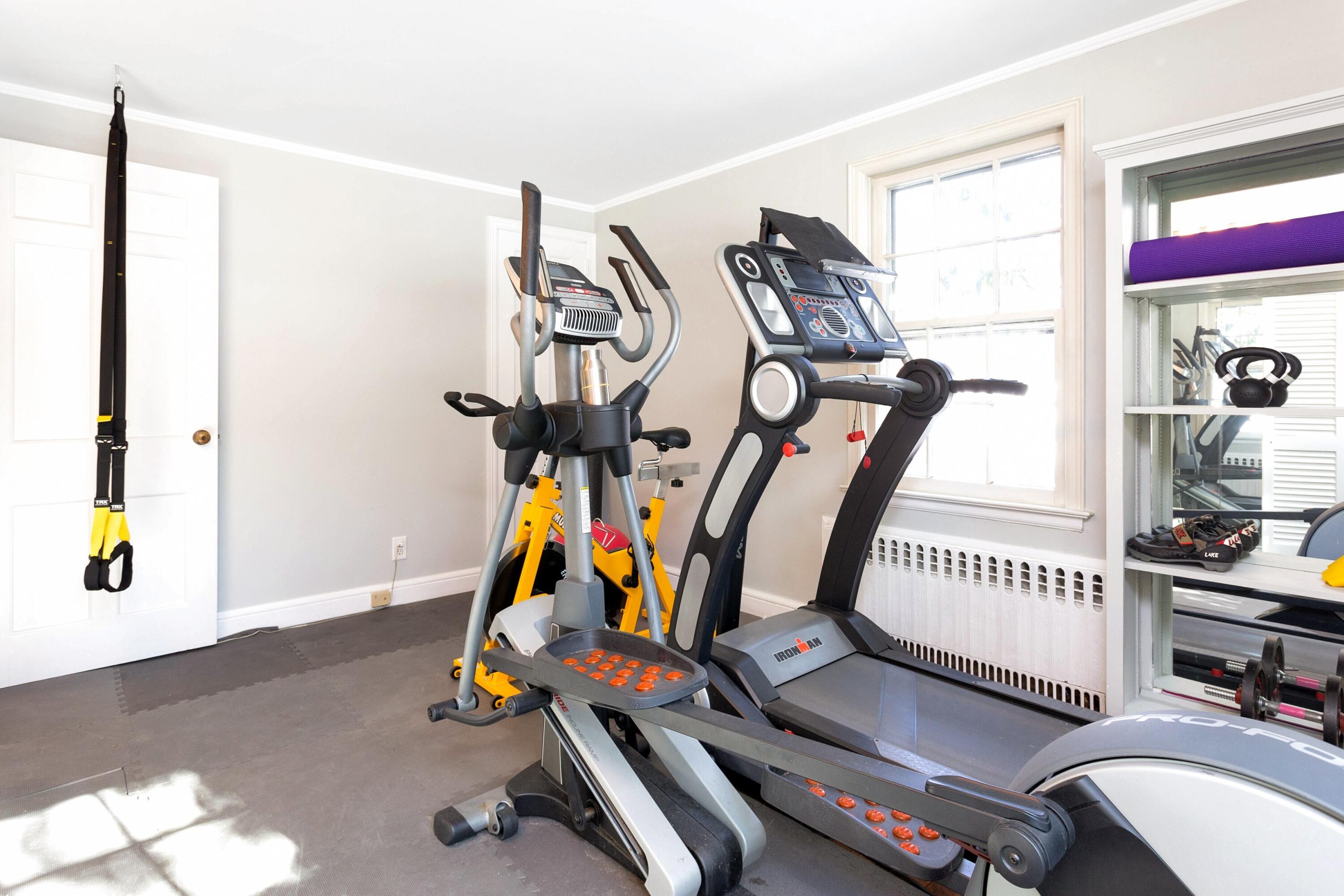 36 Sunset Road Darien, CT 06820 - Photo 26 of 38 a view of a room with gym equipment