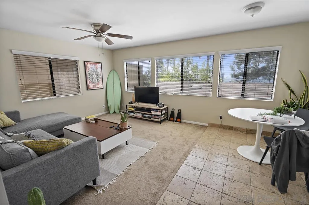 353 3rd Street Encinitas, CA 92024 - Photo 28 of 33 a living room with furniture and floor to ceiling windows