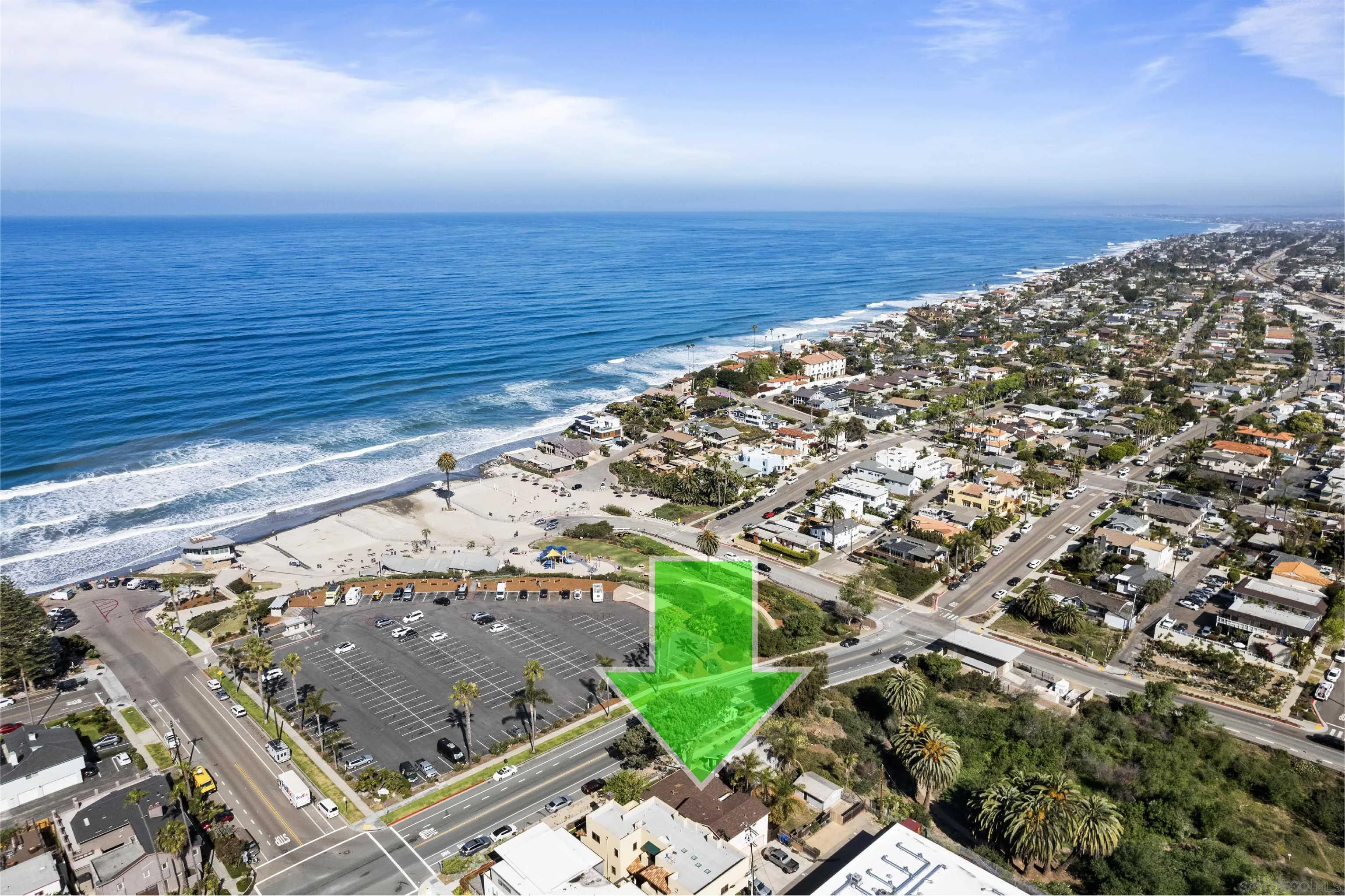 353 3rd Street Encinitas, CA 92024 - Photo 3 of 33 an aerial view of beach and ocean