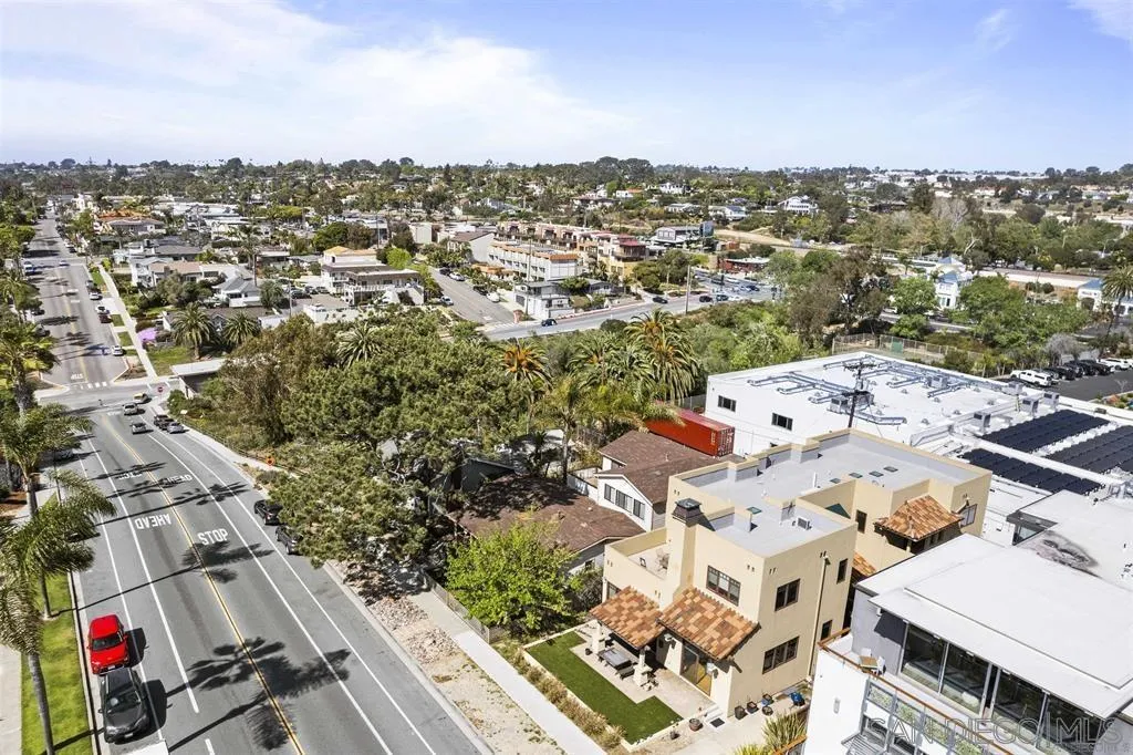 353 3rd Street Encinitas, CA 92024 - Photo 33 of 33 an aerial view of a city with lots of residential buildings