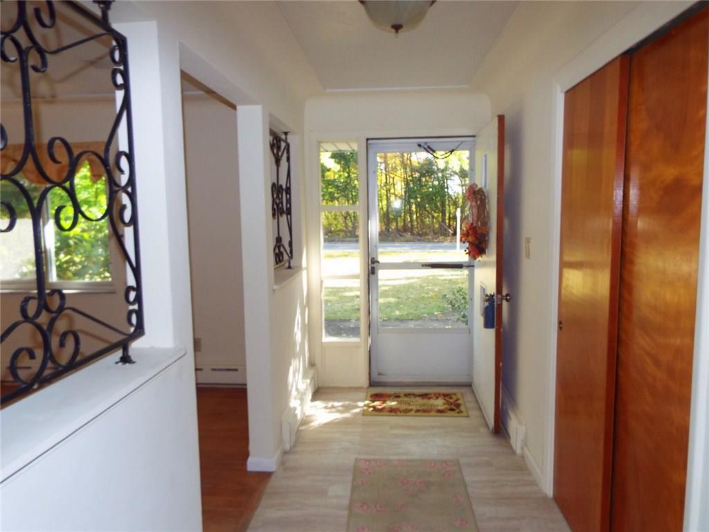 125 North Eberhart Road Butler, PA 16001 - Photo 12 of 19 Beautiful entrance has ample room to welcome guests and has a coat closet.