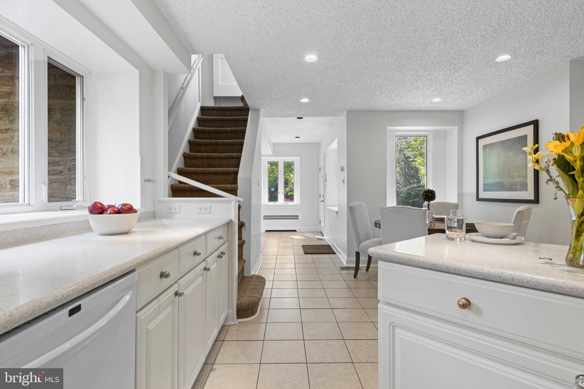 857 Meetinghouse Road Rydal, PA 19046 - Photo 23 of 93 a spacious bathroom with a granite countertop sink a mirror and a bathtub