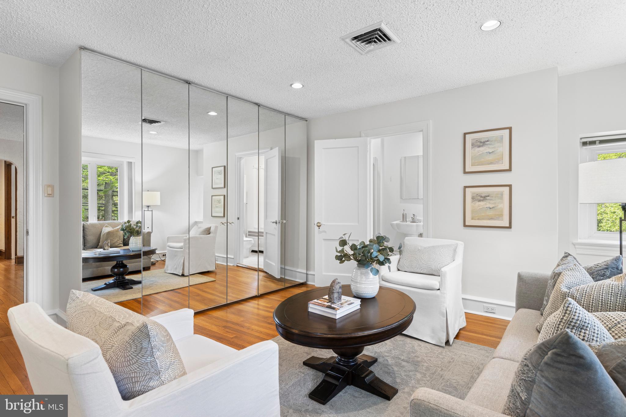 857 Meetinghouse Road Rydal, PA 19046 - Photo 40 of 93 a living room with furniture and a large window