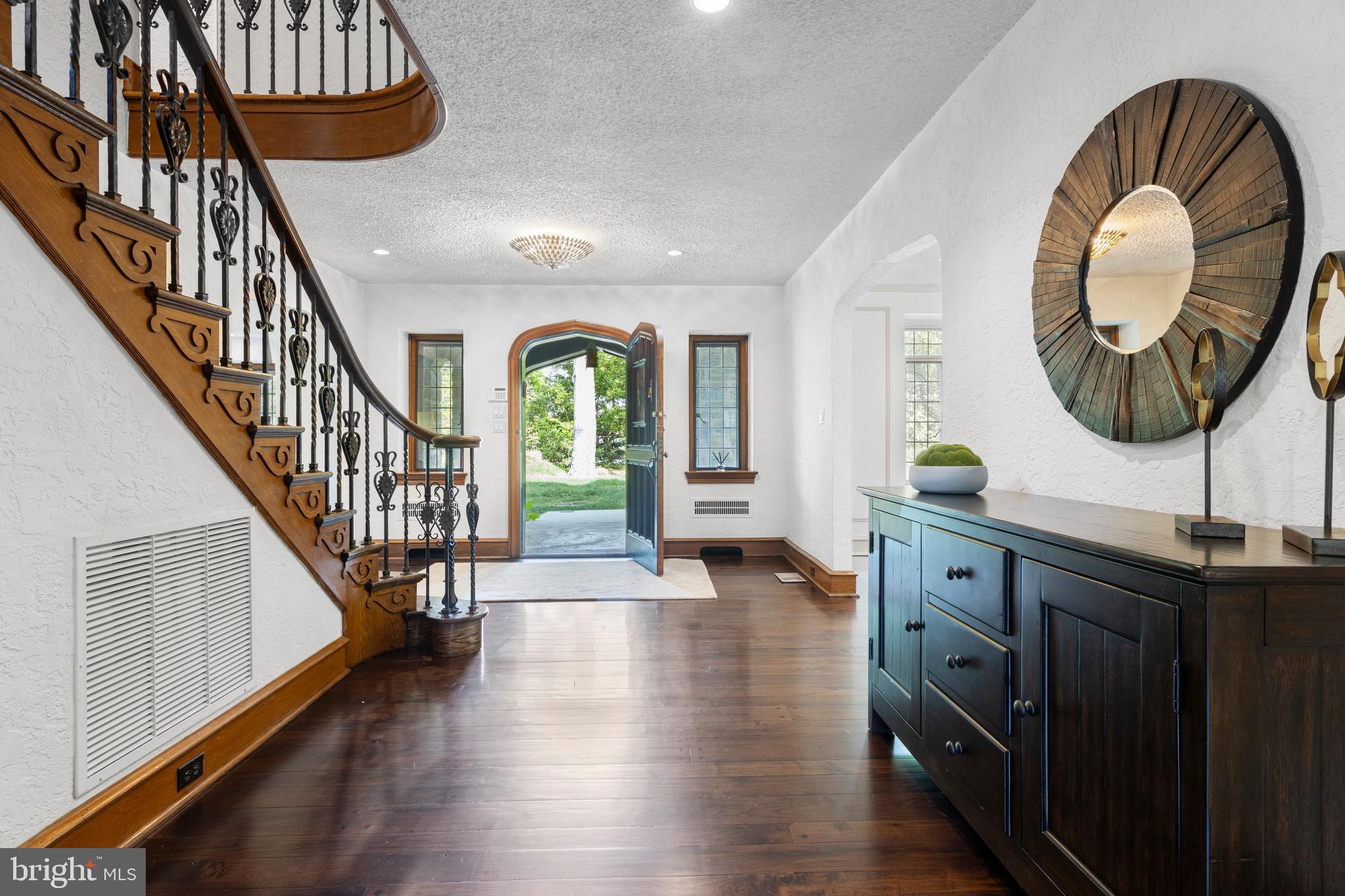 857 Meetinghouse Road Rydal, PA 19046 - Photo 10 of 93 a view of entryway and hall with wooden floor
