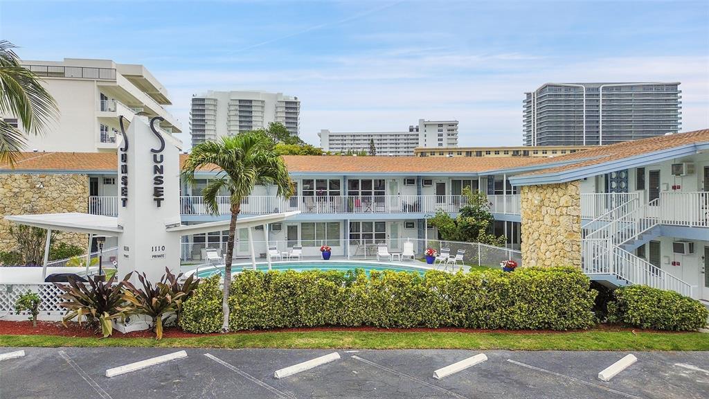 1110 North Riverside Drive, Unit 24 Pompano Beach, FL 33062 - Photo 34 of 43 Your Unit is Poolside on the 2nd Floor in this Charming Boutique Cooperative Community with Amenities which includes Community Pool (heated if and when needed), BBQ, Poolside Canopy, Cabana Bathroom, Shuffleboard and 2 Laundry Rooms (.50 Cents Each, YES you read that correctly .50 Cents Each). Your Unit also Includes 1 Assigned Parking Space and 1 Assigned Storage Closet.