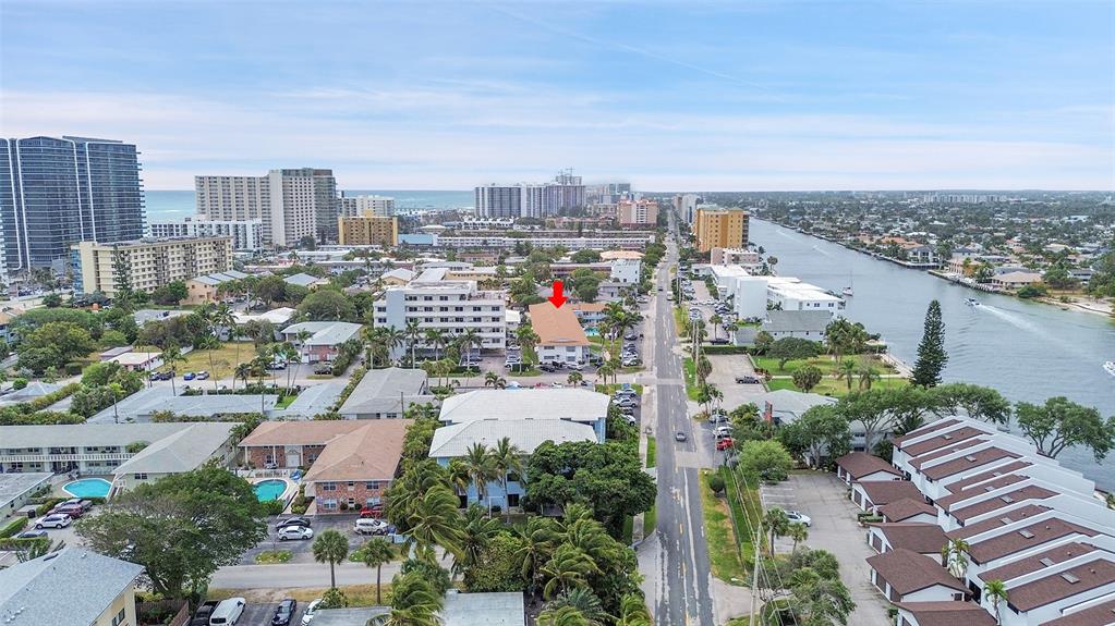 1110 North Riverside Drive, Unit 24 Pompano Beach, FL 33062 - Photo 42 of 43 "No Driving Required, Just Visit & have Fun without moving your car", Even the CIRCUIT is accessible! WOW Talk about convenient! Your condo is 1 block from the Ocean WITH 2 PUBLIC BEACH ACCESS points, it's also across the street from Intracoastal & the WATER TAXI, between 14th Street and Atlantic Blvd. **PLUS** Close to the Marriott to visit guests or Dine/Drink at the Seaside Grill which are 1 block away.