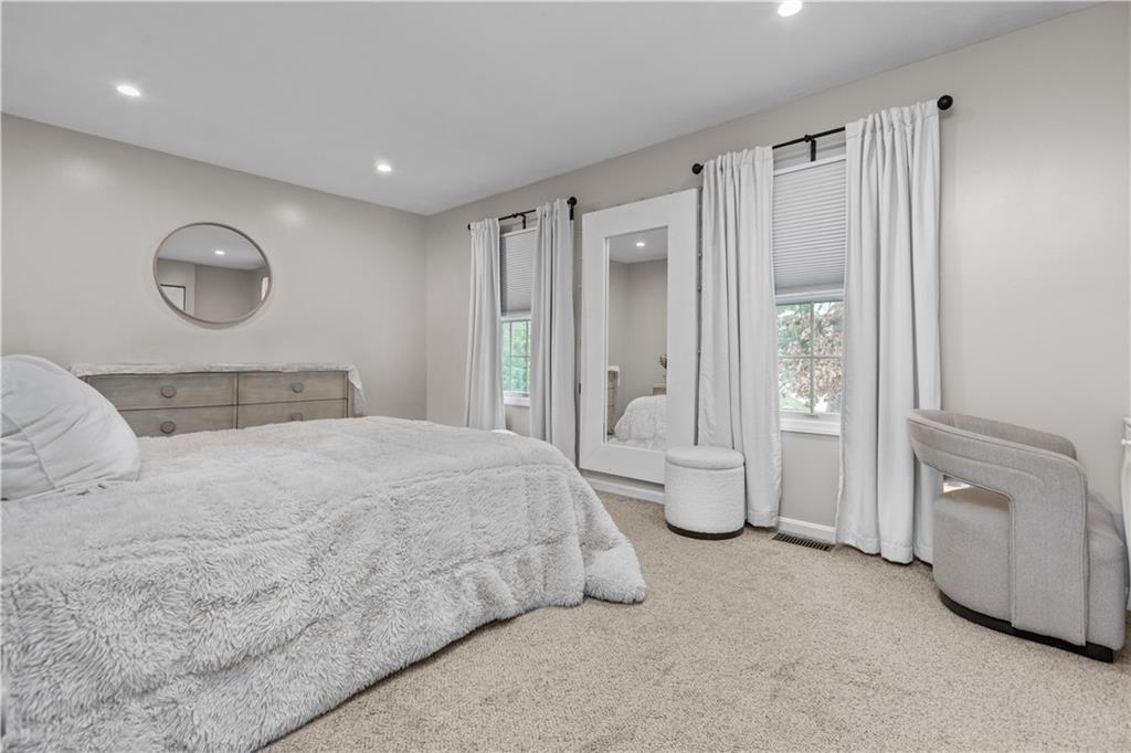 28 McBride Road Canonsburg, PA 15317 - Photo 17 of 33 a bedroom with a bed and walk in closet