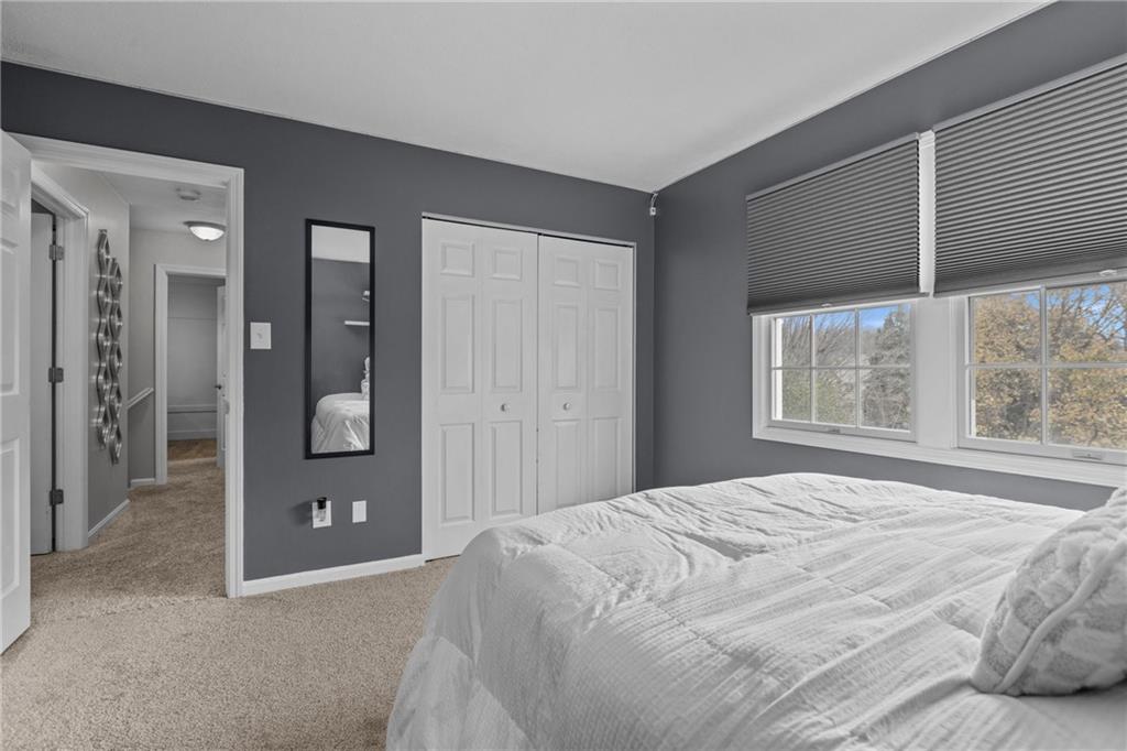 28 McBride Road Canonsburg, PA 15317 - Photo 20 of 33 a bedroom with a bed and a large window