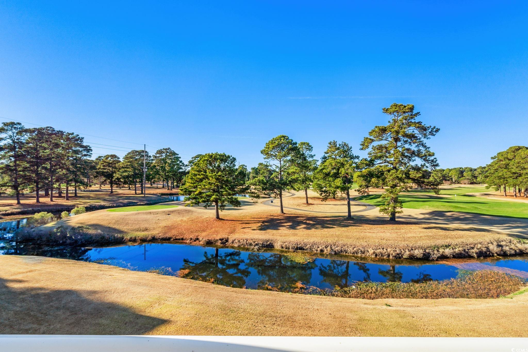 4815 Orchid Way, Unit 302 Myrtle Beach, SC 29577 - Photo 21 of 26 View of community with a water view and view of scattered trees