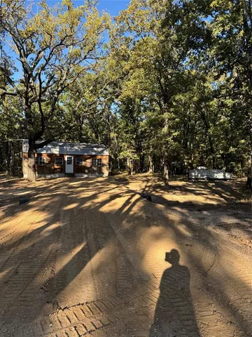 a view of road with trees