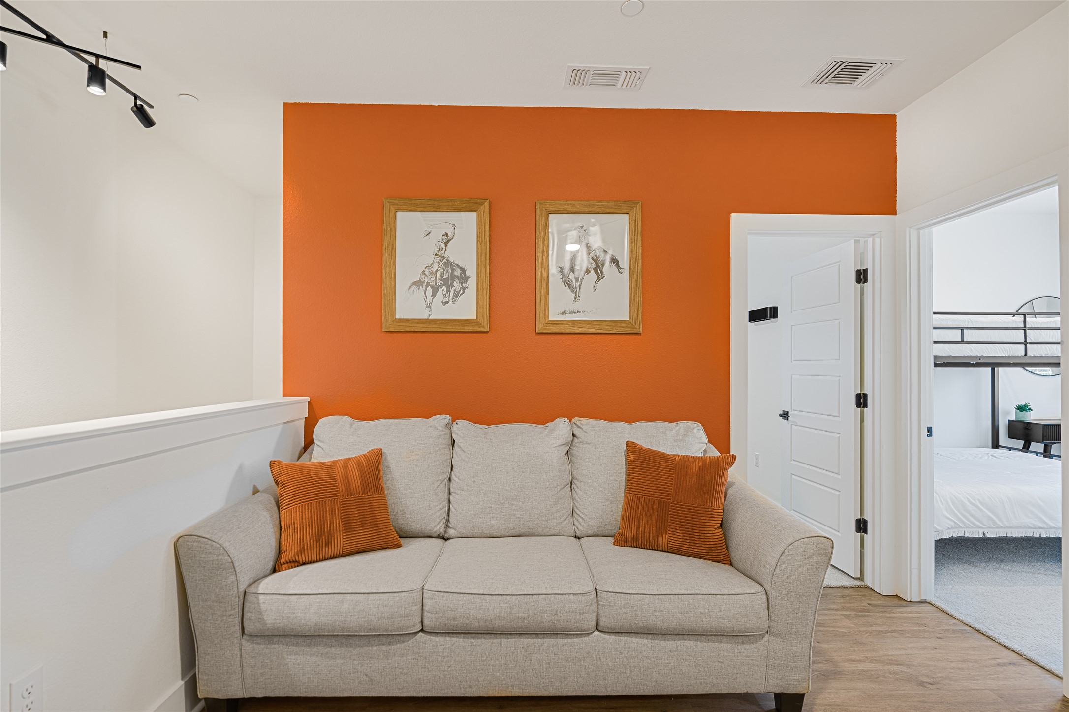 1811 Webberville Road, Unit 4103 Austin, TX 78721 - Photo 19 of 35 a living room with furniture and white walls