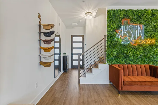 a view of entryway and hall