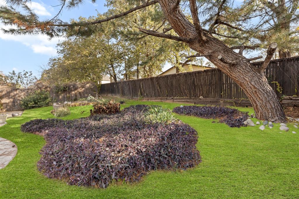3708 Windsong Lane Bedford, TX 76021 - Photo 15 of 35 a view of a back yard