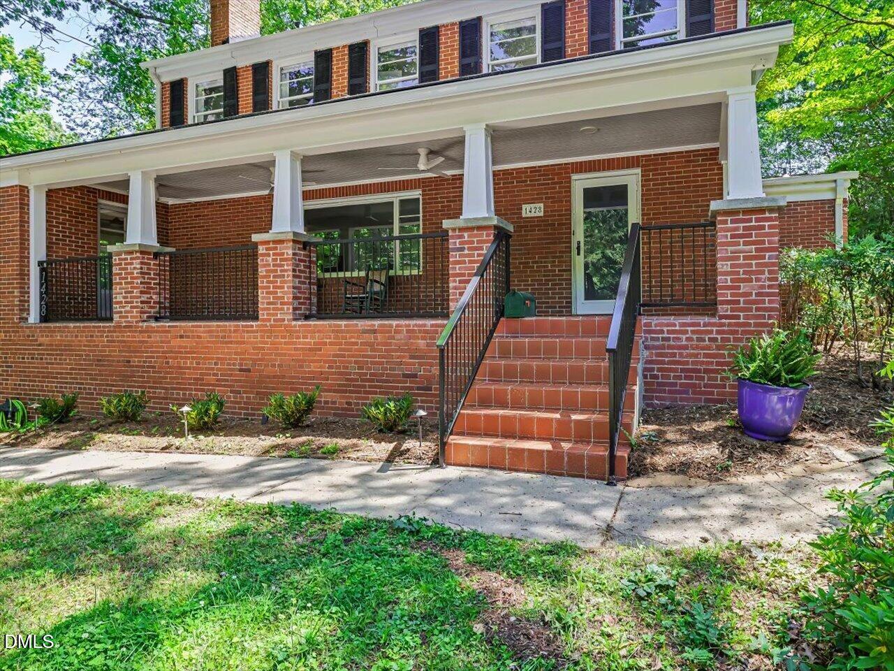 1428 Dixie Trail Raleigh, NC 27607 - Photo 6 of 82 06-Front Entry