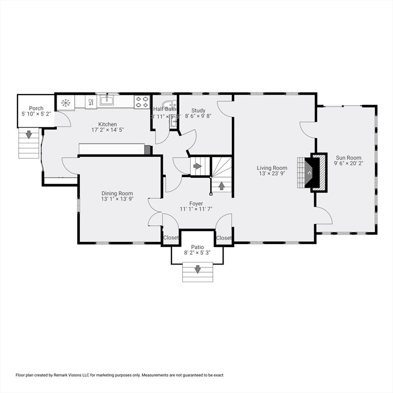 77 Meriam Street Lexington, MA 02420 - Photo 33 of 35 a picture of a floor plan