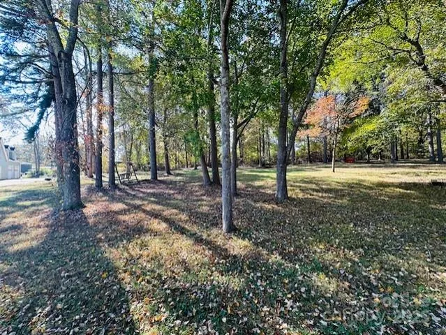 a view of outdoor space with trees