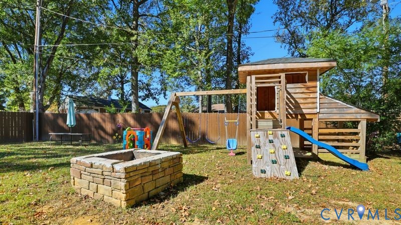2962 Gaffney Road North Chesterfield, VA 23237 - Photo 34 of 37 View of playground with a fenced backyard
