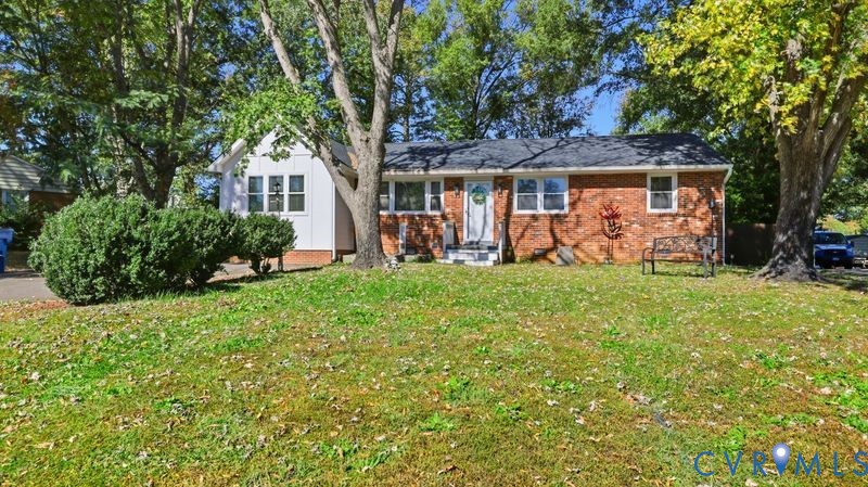 2962 Gaffney Road North Chesterfield, VA 23237 - Photo 36 of 37 View of front of property featuring a front yard a