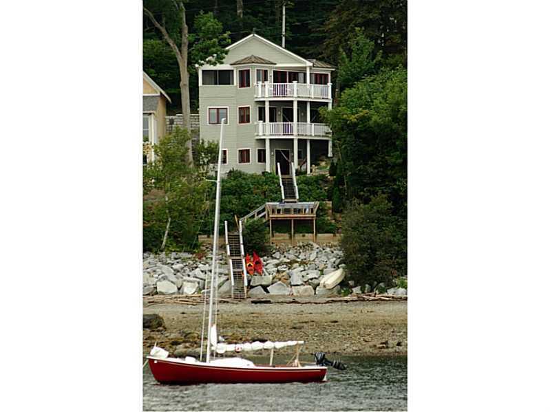 792 Shore Road Northport, ME 04849 - Photo 21 of 21 Exterior Back. View from your mooring!