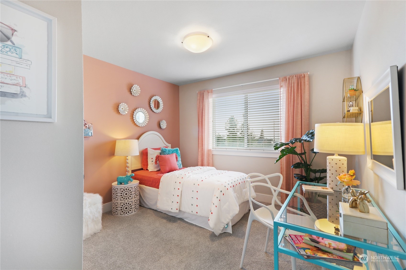 4418 242nd Place Southeast, Unit SL 25 Bothell, WA 98021 - Photo 27 of 36 a bedroom with a bed and wooden floor
