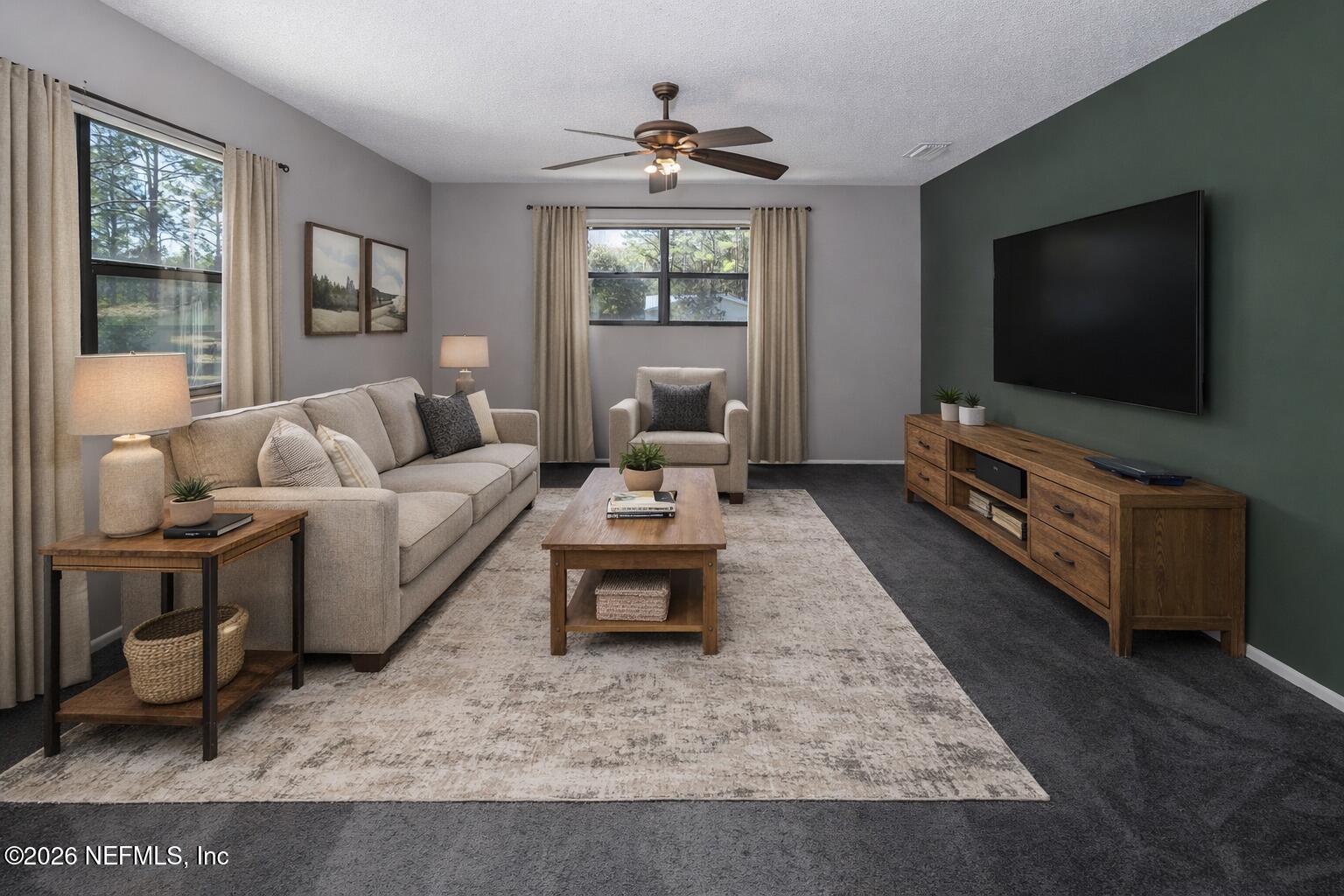 6346 Memory Lane Jacksonville, FL 32234 - Photo 3 of 32 Living Room - Staged