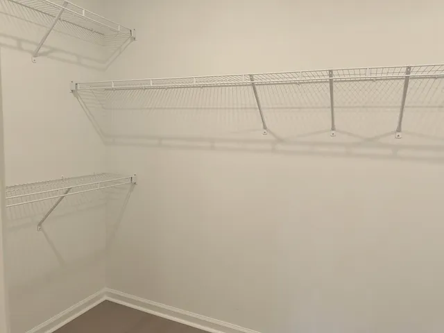 a view of a rack on the wall