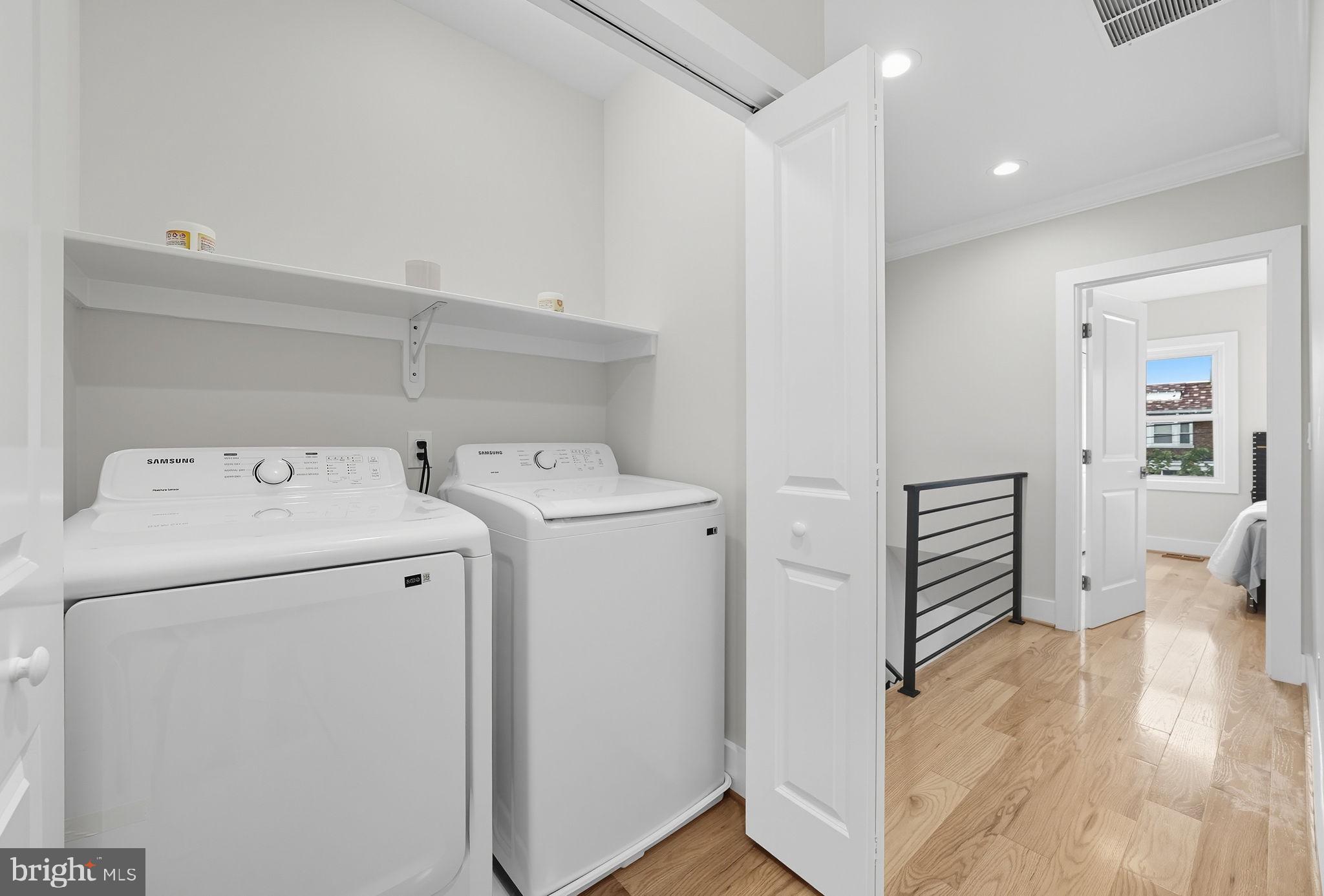 4902 4th Street Northwest Washington, DC 20011 - Photo 13 of 24 a utility room with dryer and washer