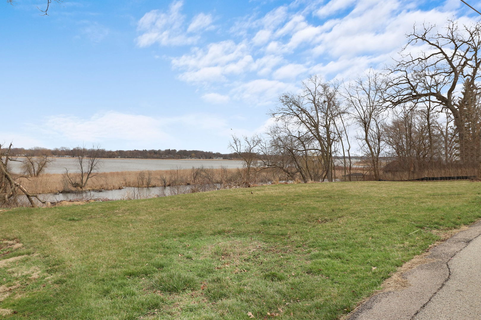 38415 North Primrose Path Spring Grove, IL 60081 - Photo 3 of 15 a view of a lake with houses in the background