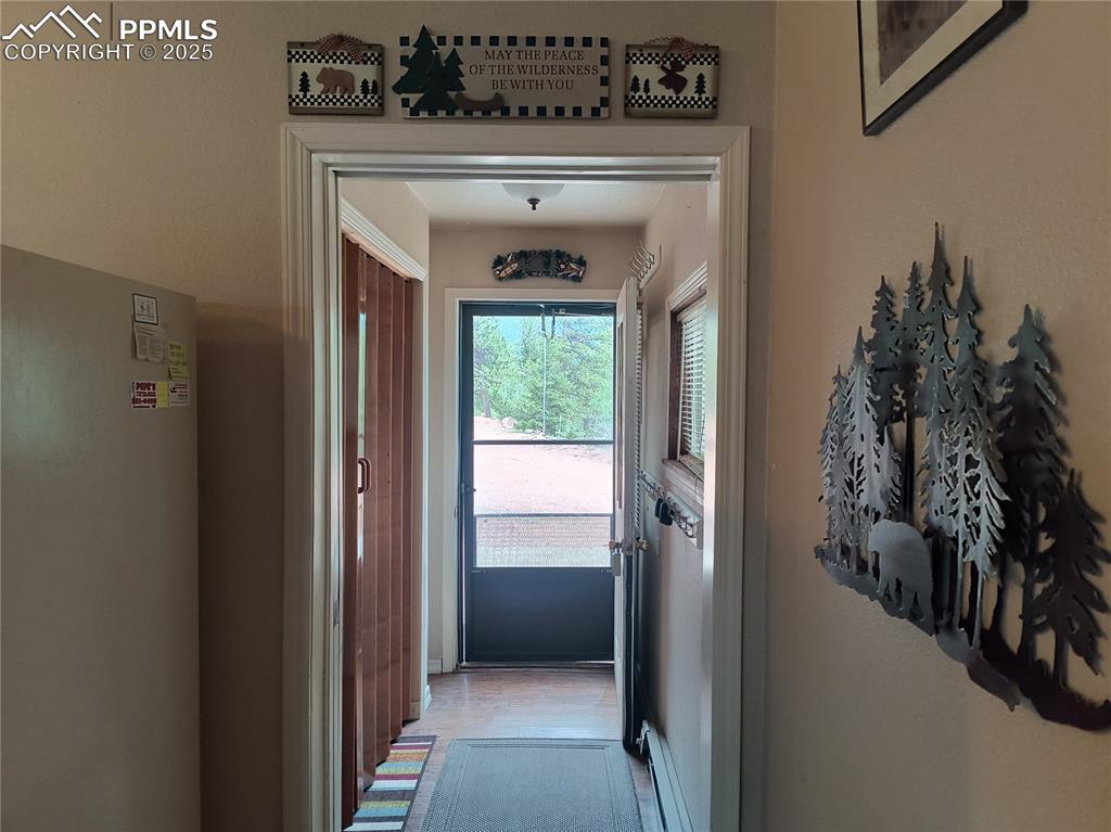 237 Blue Spruce Road Divide, CO 80814 - Photo 13 of 47 a view of entryway with a hallway