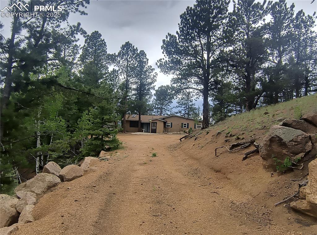237 Blue Spruce Road Divide, CO 80814 - Photo 10 of 47 a view of a out door space area