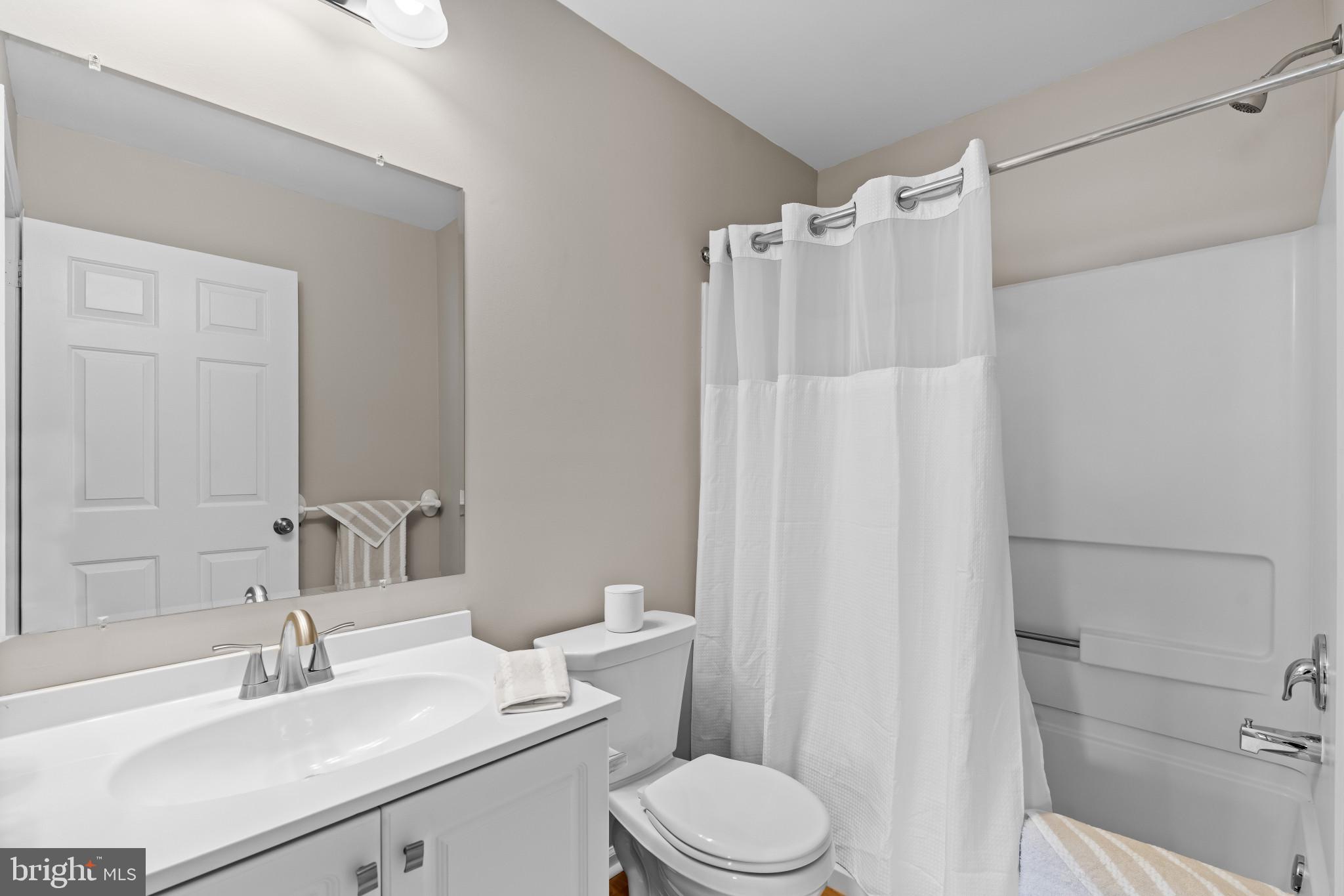 205 Kirby Way Mount Laurel, NJ 08054 - Photo 18 of 26 a bathroom with a sink a toilet and shower