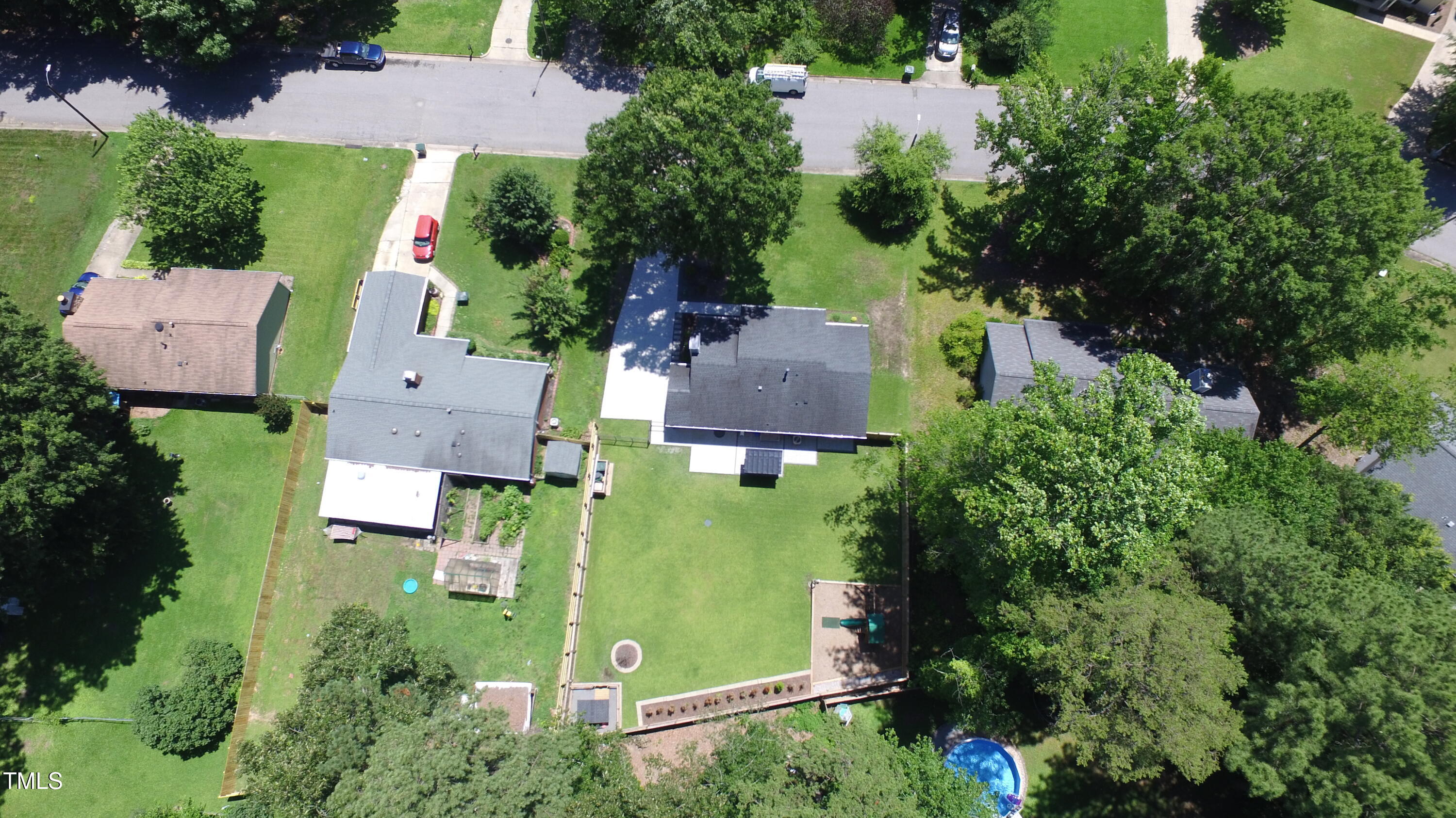 1016 Buckhorn Road Garner, NC 27529 - Photo 34 of 49 Aerial Back